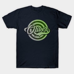 Oliver Olive Name T-Shirt